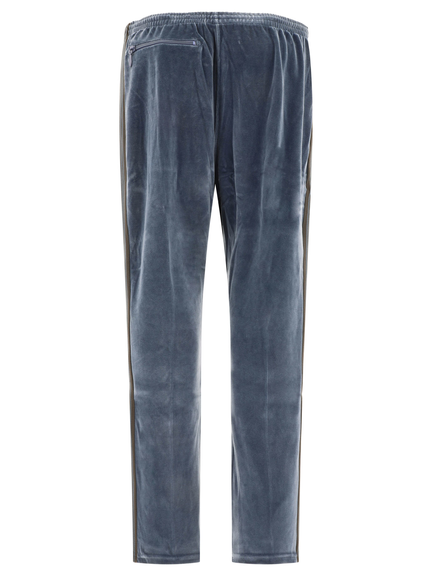 NEEDLES Blue Velour track trousers